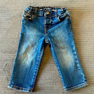 🍂 4 for $10 🍂  Jeans w adjustable waist size 12-18 months.